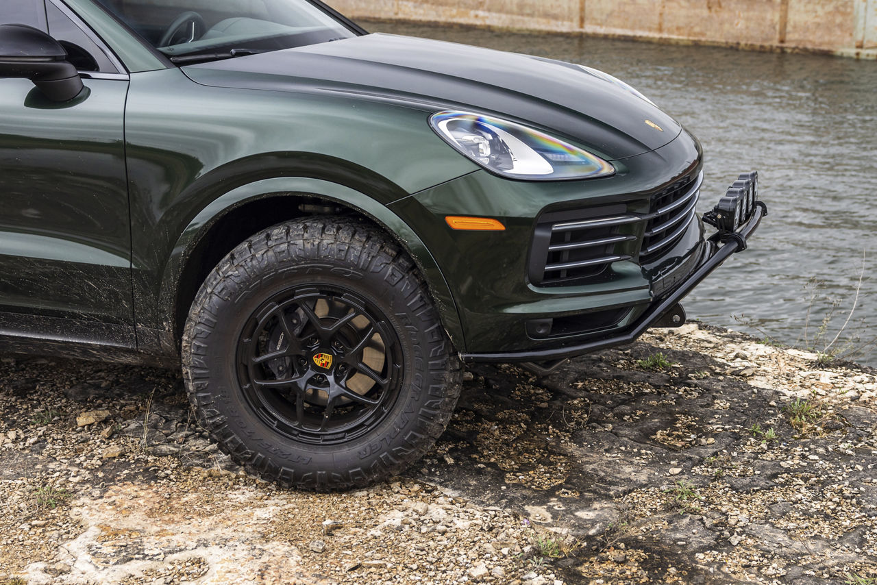 2019 Porsche Cayenne - Black Rhino STALLBERG FORGED - Black